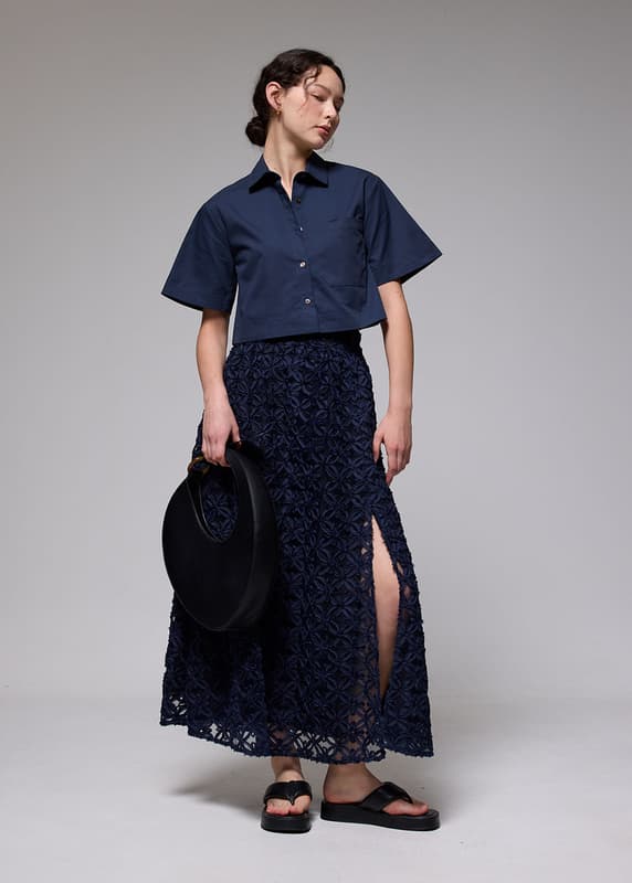 Lace High Waist Flare Maxi Skirt | Love, Bonito MY Lace High Waist Flare Maxi Skirt | Love, Bonito MY