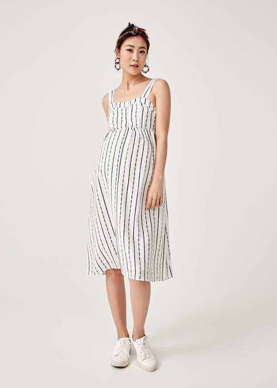 Everley Button Up Midi Dress