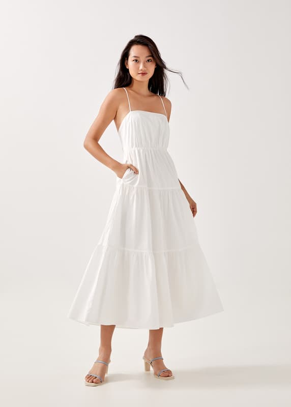 Kalita Padded Tie Back Dress