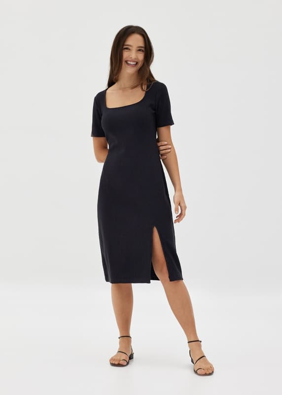 Luna square neck bar dress outlet