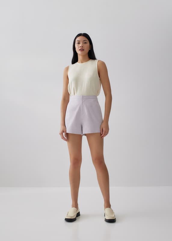 Taylor Linen Shell Top