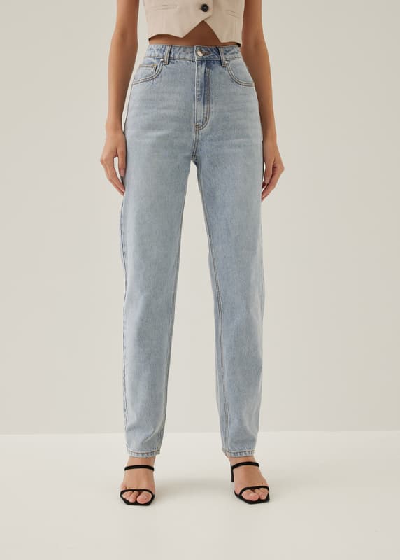 Xavia Denim Straight Leg Pants | Love, Bonito US Xavia Denim Straight Leg Pants | Love, Bonito US