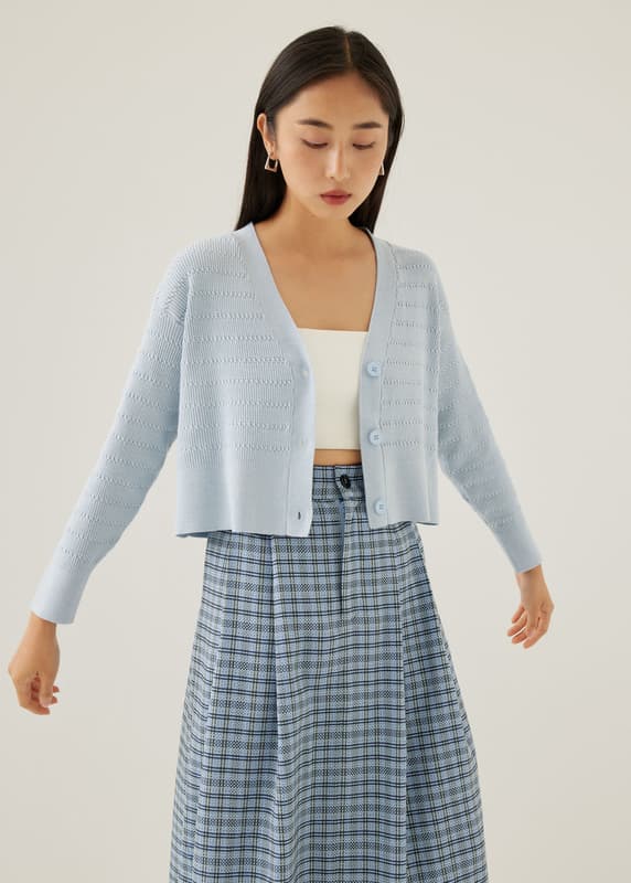 Orly V-neck Knit Cardigan