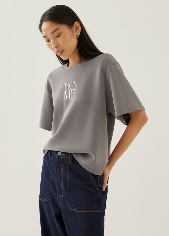 Gila Neoprene Boxy Tee Love, Bonito HK