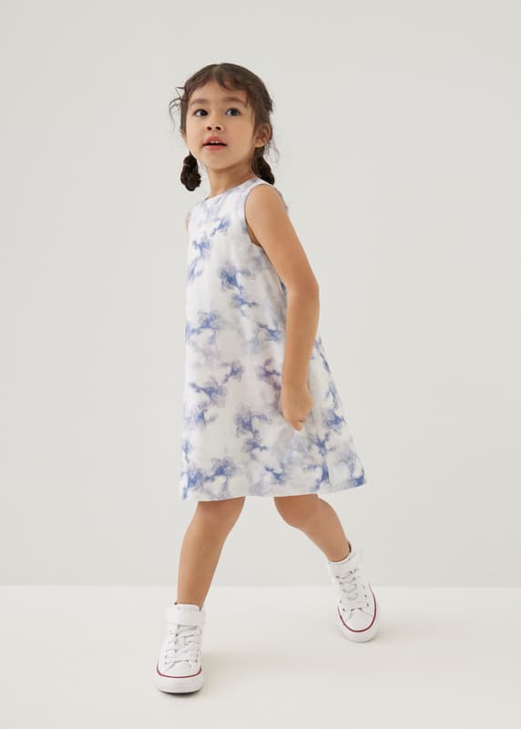 Lanna Shift Mini Dress in Heirloom Botanicals | Love, Bonito ID