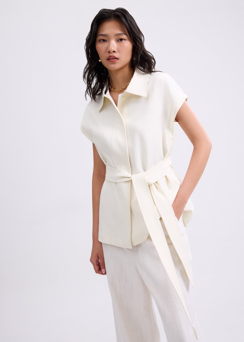 THEREDTHREAD vest blouse 2セット THEREDTHREAD vest blouse 2セット