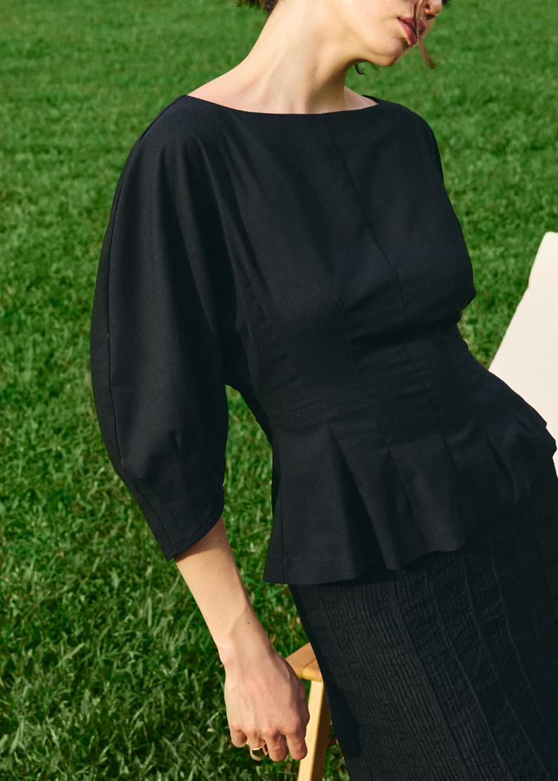 Solenne Puff Sleeve Top