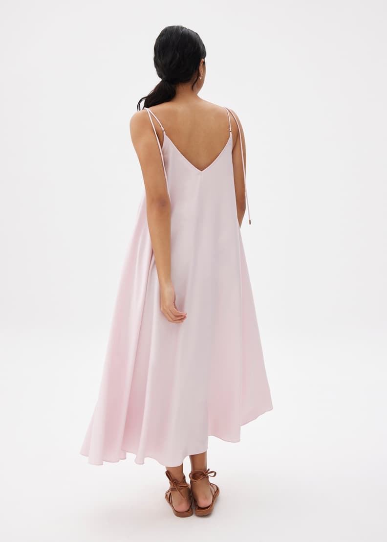 Abigail Trapeze Camisole Midaxi Dress | Love, Bonito US
