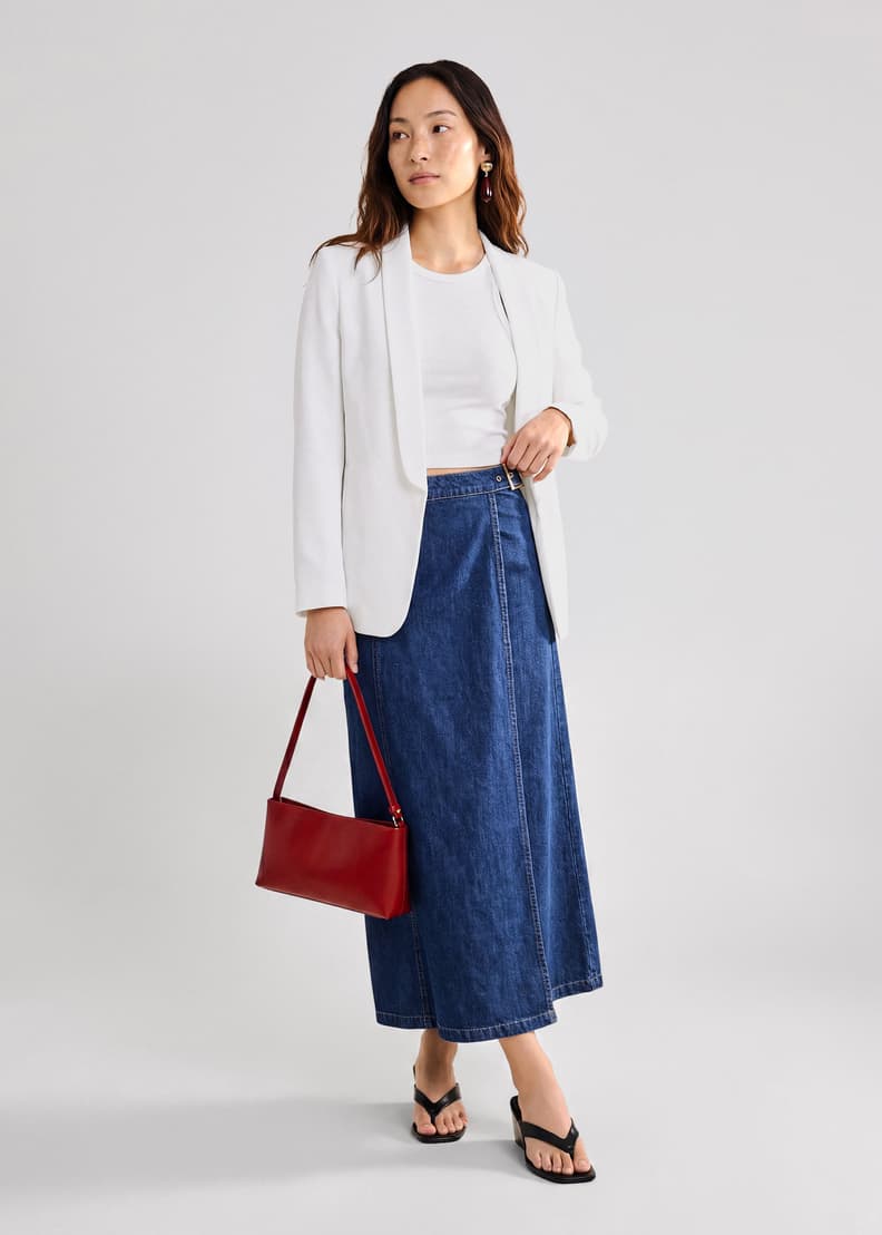 Maia RuchedReady® Shawl Collar Blazer