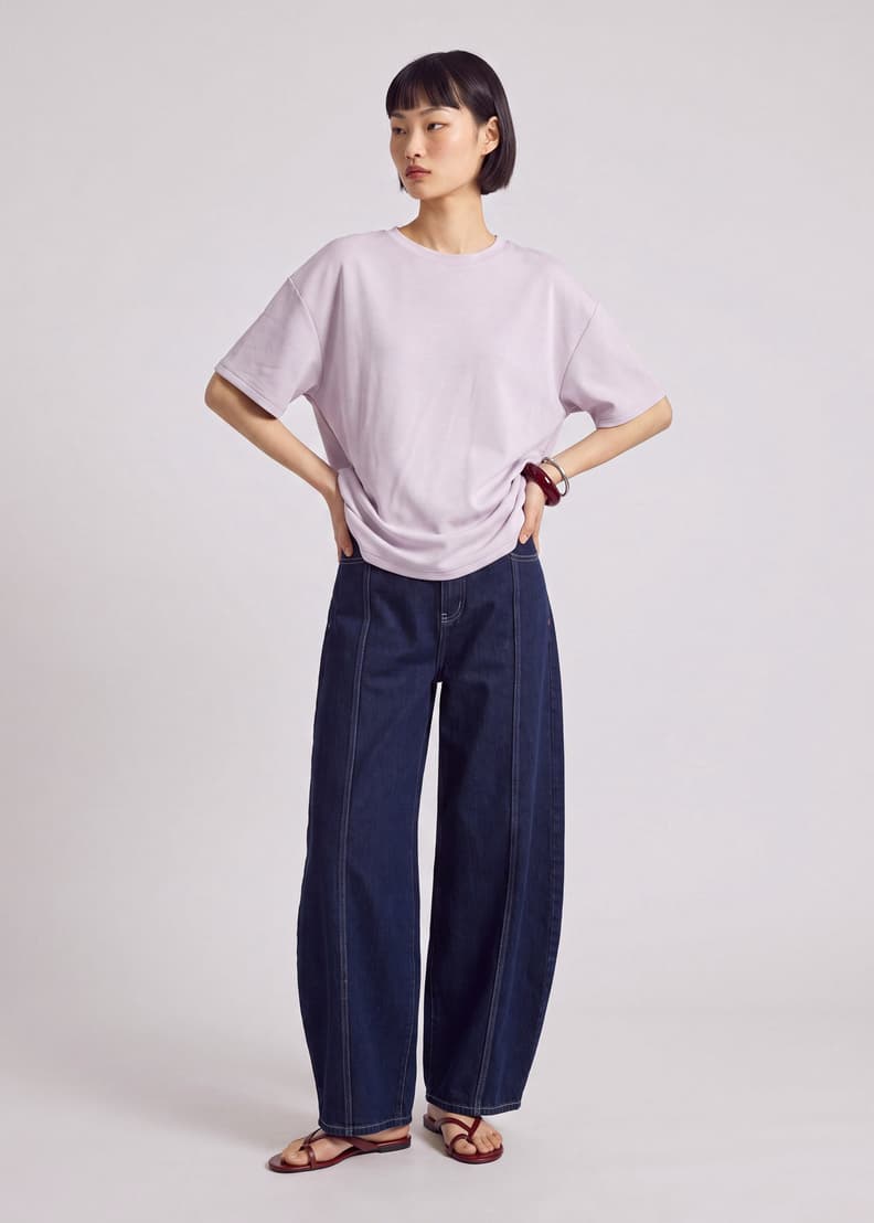 Relaxed Neoprene Tee