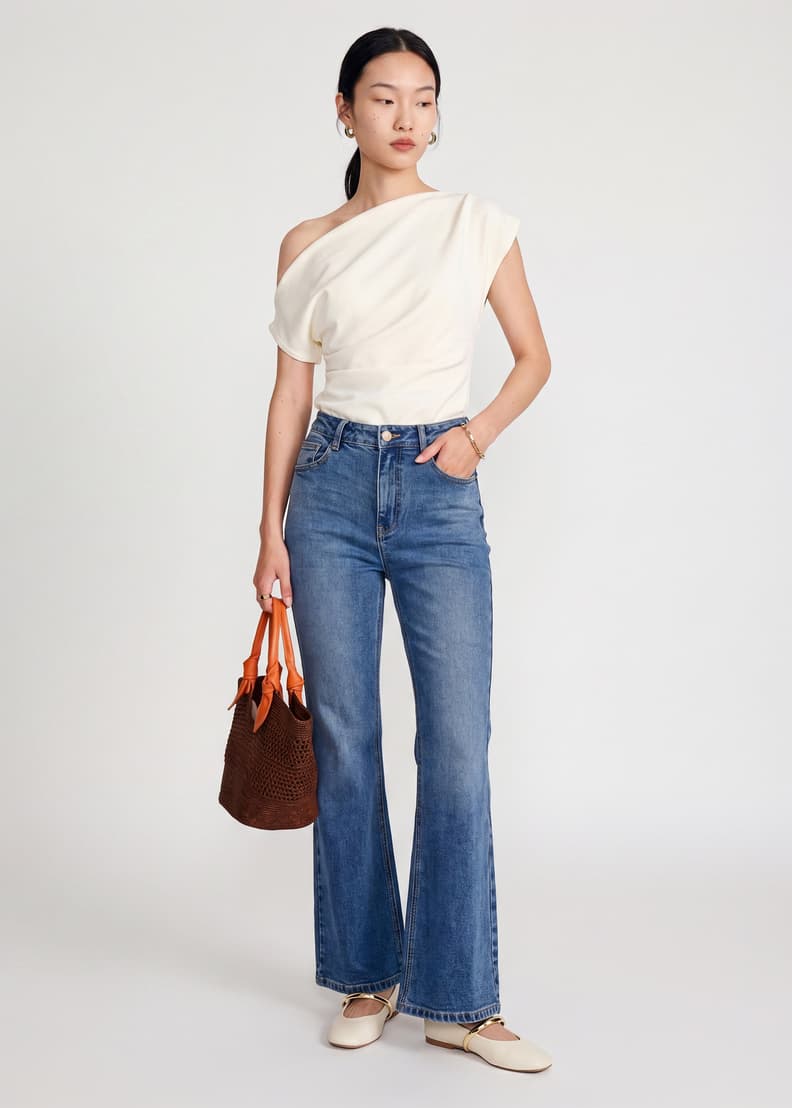 PETITE Addison Leggy™ Kick Flare Jeans