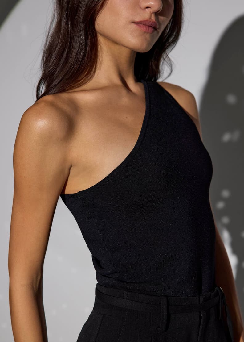 Knit Fitted Toga Top | Love, Bonito ID