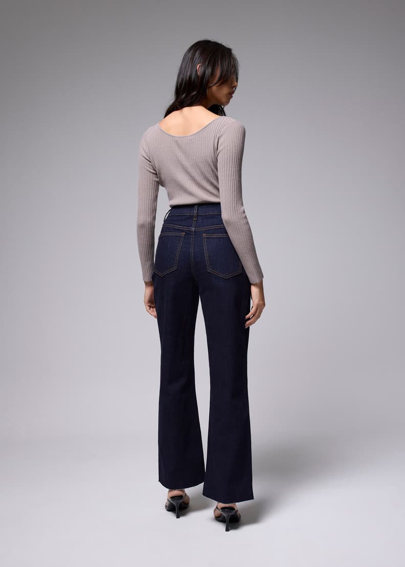 希少 TENDERLOIN DENIM PNT 32size Leggy™ Denim Pintuck Straight Leg Jeans | Love, Bonito SG