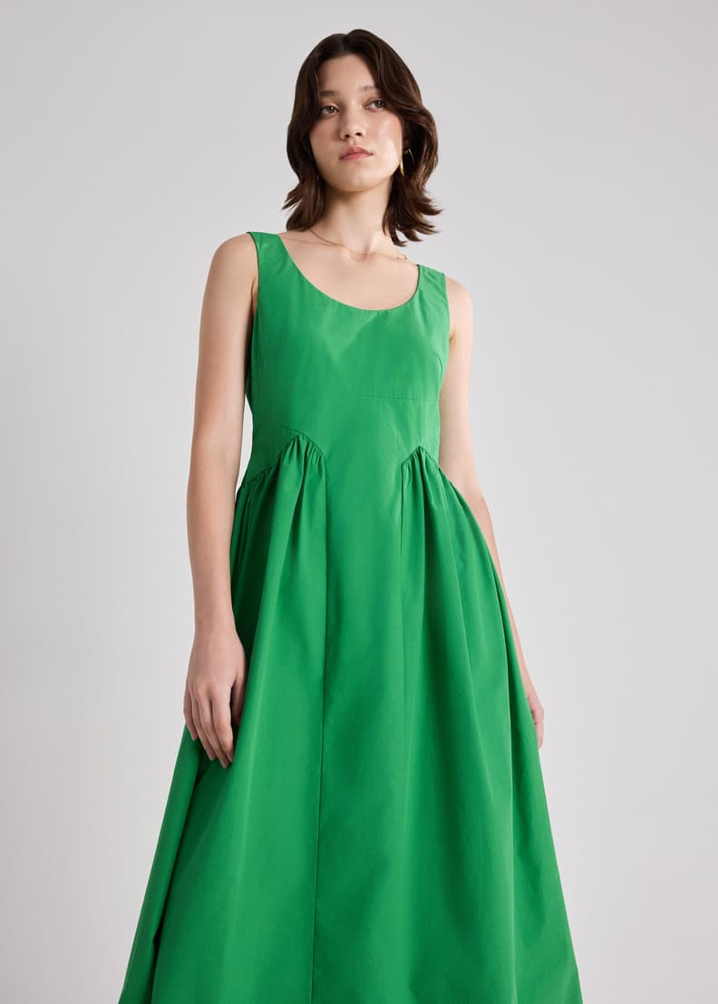 Cotton Fit & Flare Dress