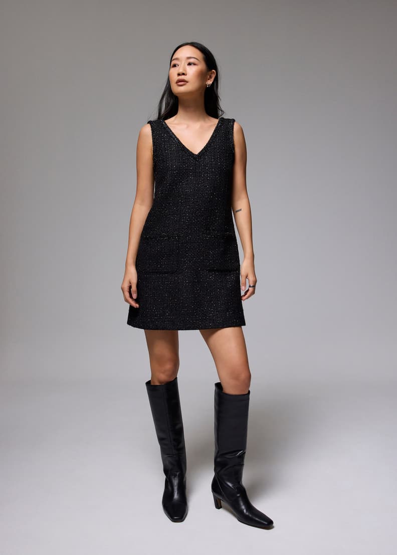 L'aubeblanc Tweed Wrap Dress Black 59fc432e_d39e_grande.jpg?v=