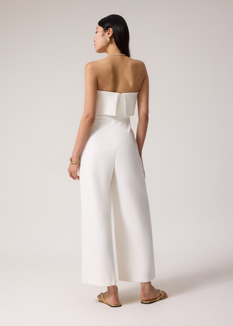 Ponte Tube High Rise Wide Leg Jumpsuit | Love, Bonito US
