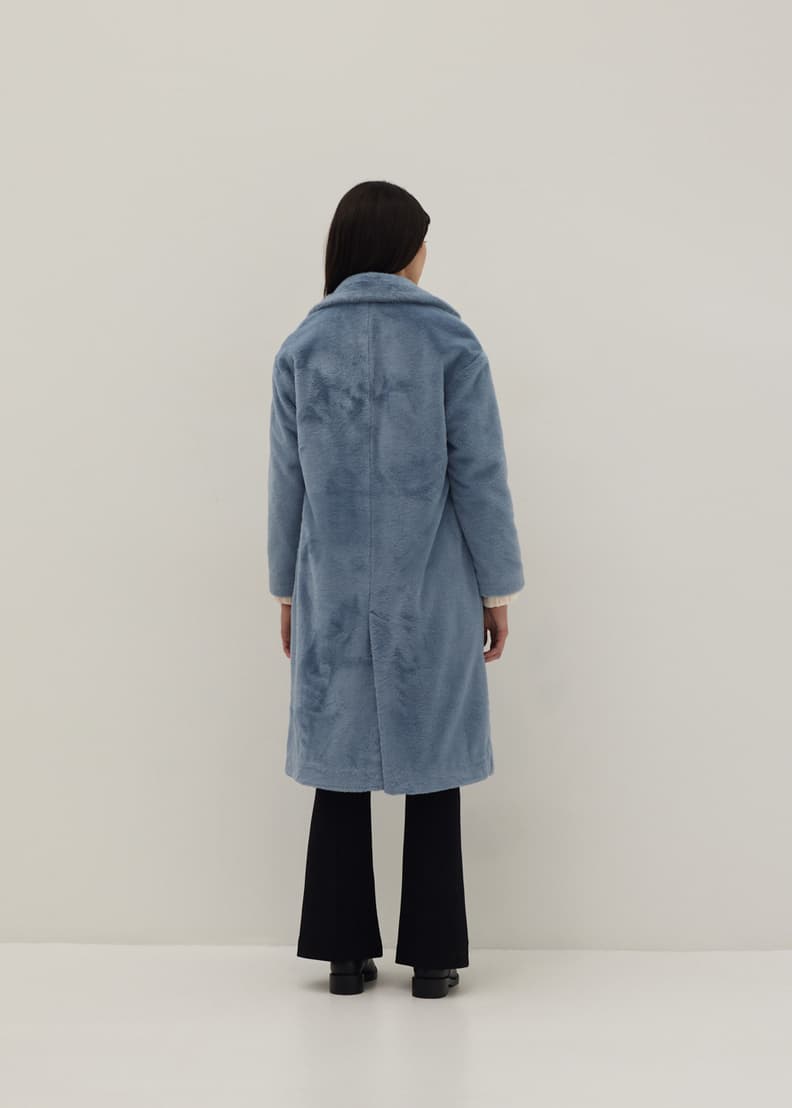 Oversized Faux Fur Coat | Love, Bonito HK