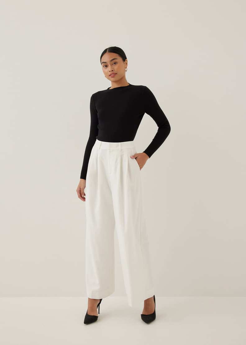 Thalie Tailored Wide Leg Pants | Love, Bonito SG