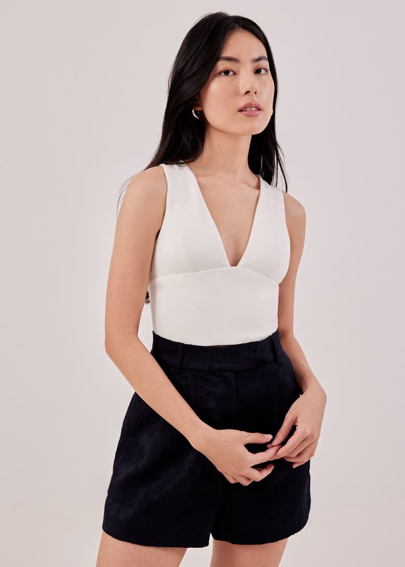 Della Padded Crop Top | Love, Bonito SG