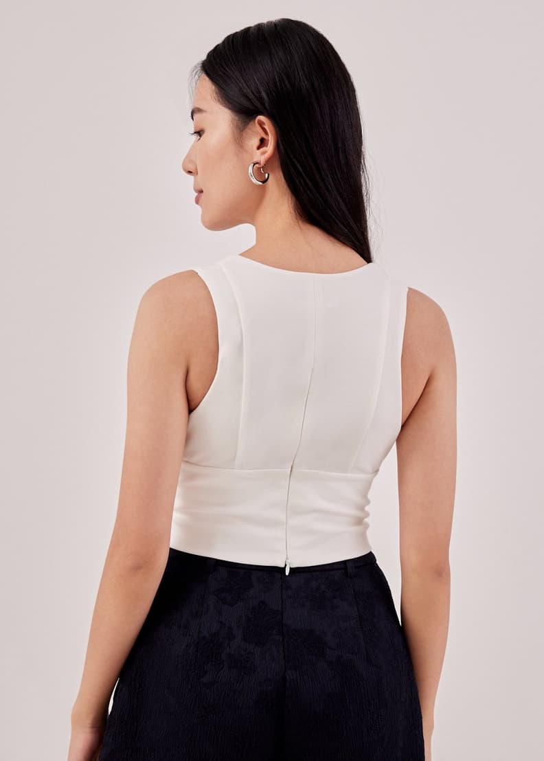 トップス Della ribbon tops Della ribbon tops