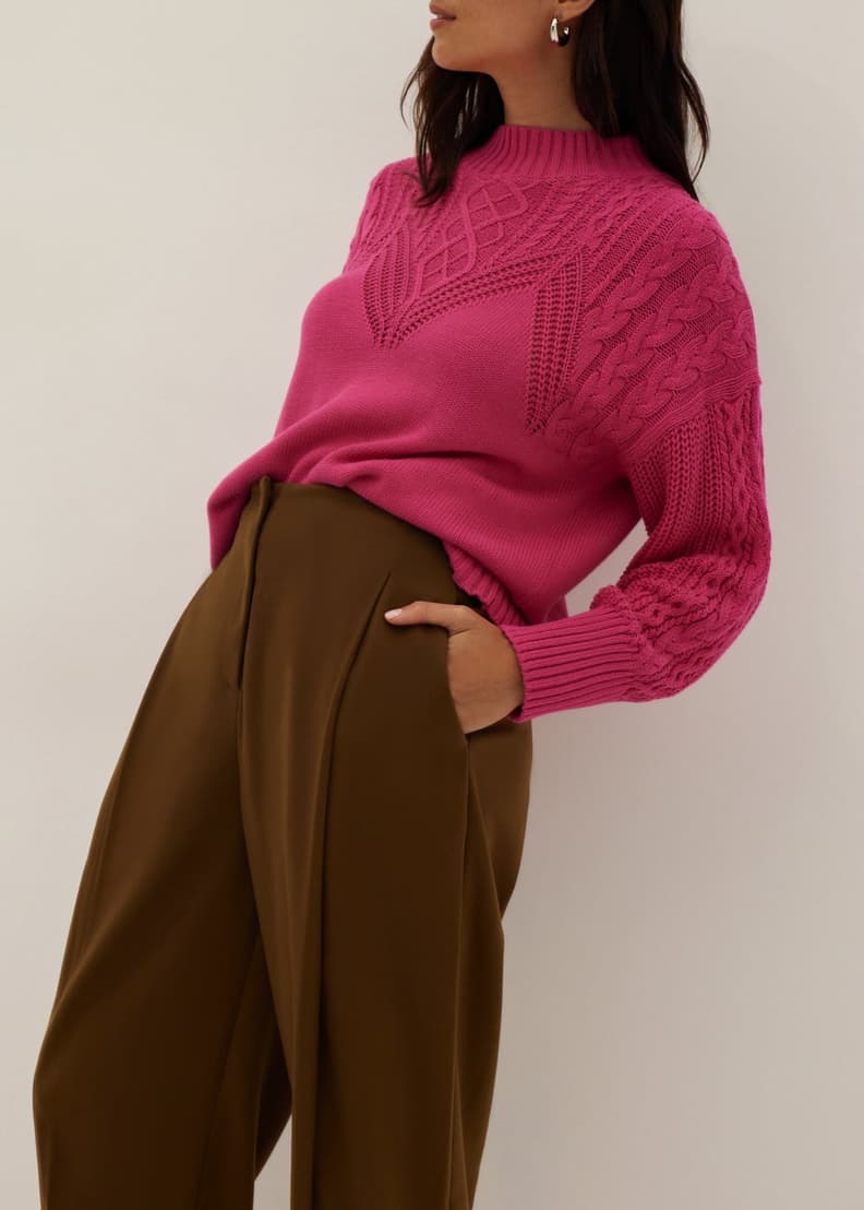 High Waist Ankle Length Cocoon Pants | Love, Bonito HK