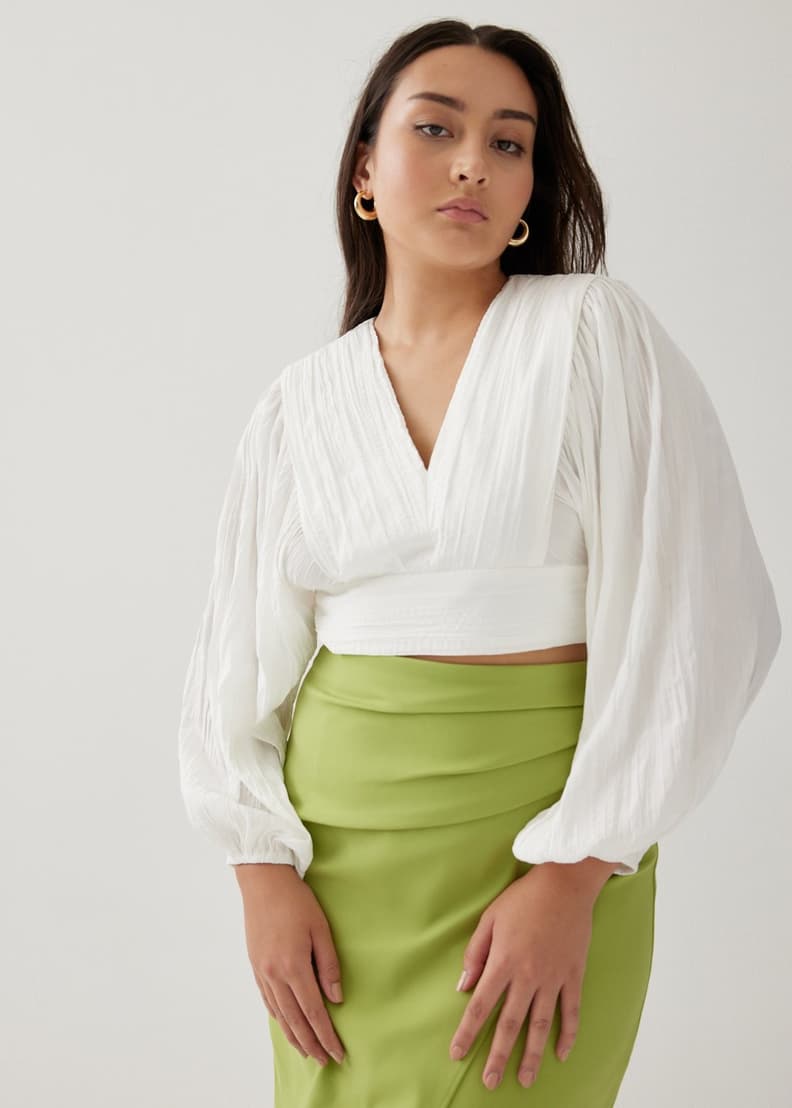 新品未開封★2025SS受注販売PUFF SHORT SLEEVE BLOUSE 新品未開封☆2025SS受注販売PUFF SHORT SLEEVE BLOUSE