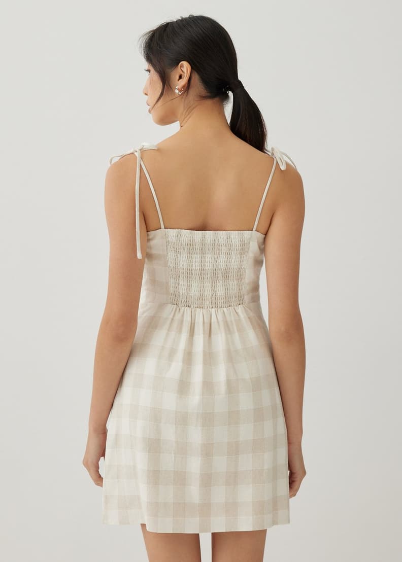 【新品未使用】Ginghamcheck Camisole Dress 36 Modern-Moments-by-Gerber_1-