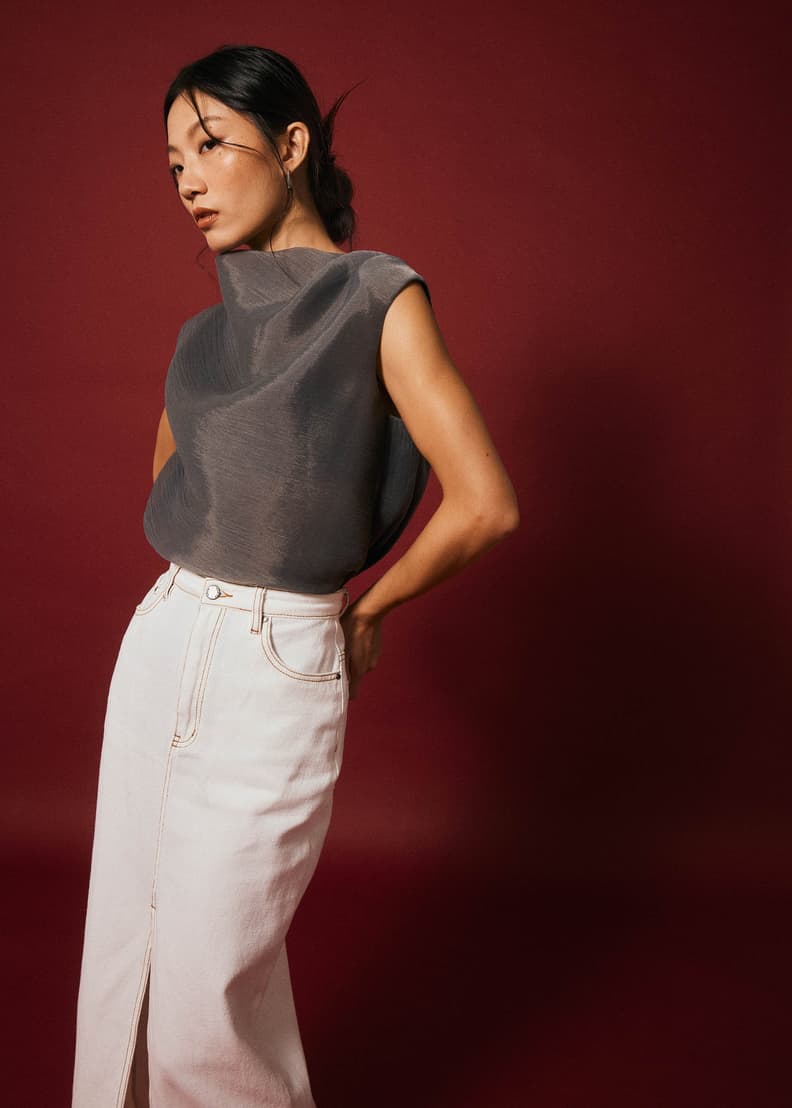 acka.organdyballoon blouse【新品未使用】 organdy balloon blouse – Acka online store