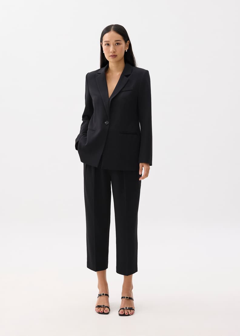 Mika Elastic Pleated Peg Leg Pants | Love, Bonito SG