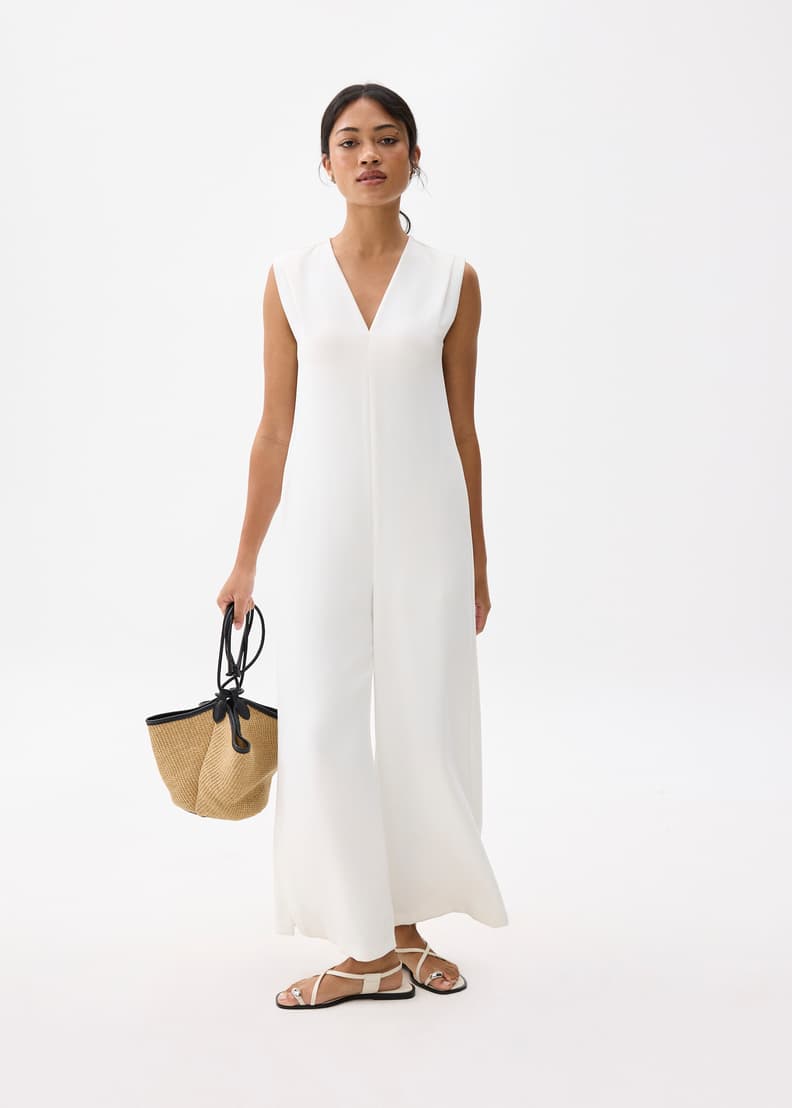 （ココロさん専用）Louren Georgette Wide Overal louren georgette wide overall（SPRING SUMMER COLLECTION