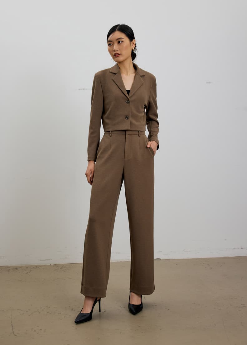 アウターその他 ALYSI Woman Blazer Brown 105811P5044 CHOCO ALYSI: Blazer woman - Brown | Alysi blazer 105811P5044
