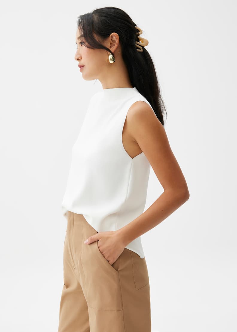 Robin High Neck Knit Top | Love, Bonito US