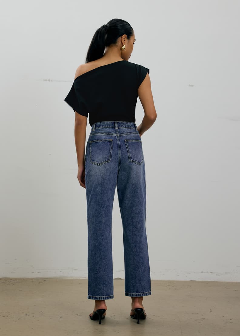 Suki Denim Slim Illusion Straight Leg Jeans | Love, Bonito PH