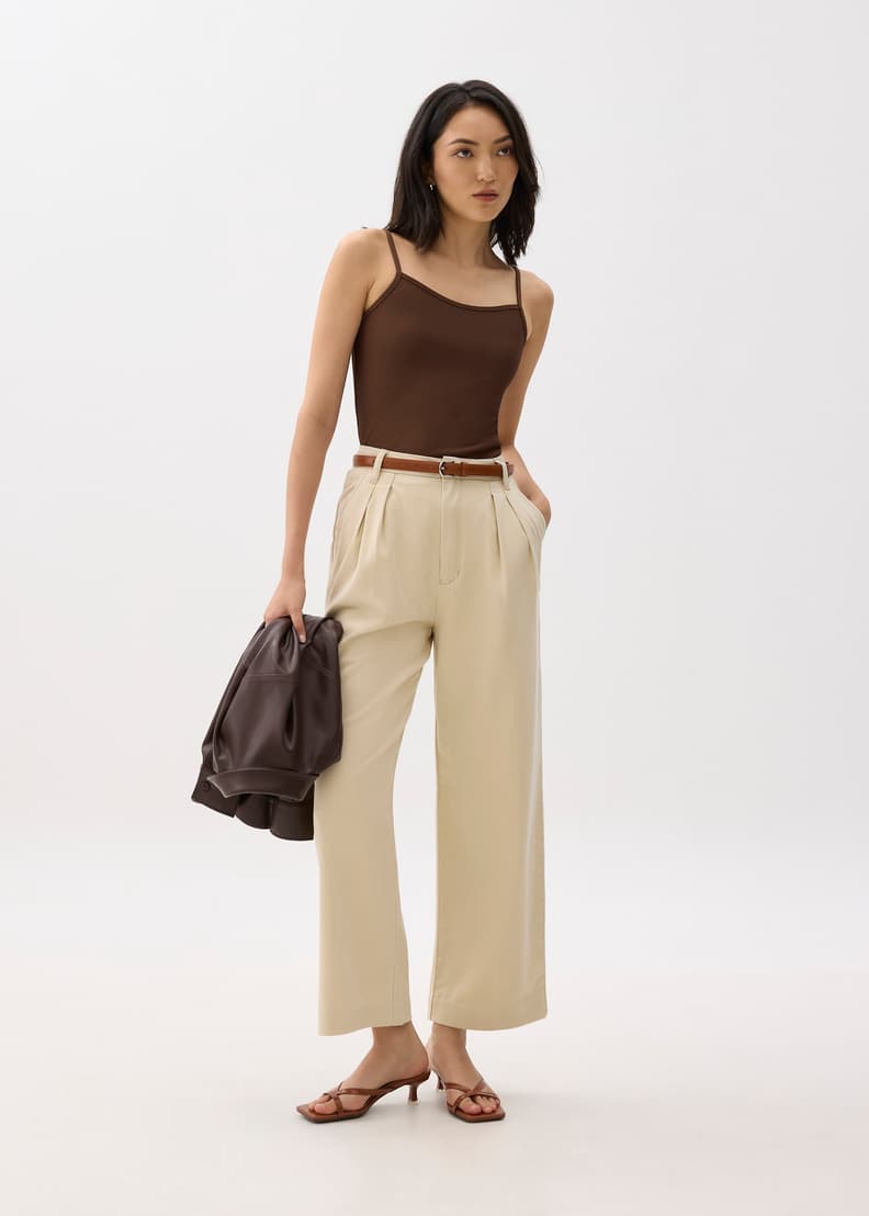 Fitted Jersey Camisole Top | Love, Bonito MY