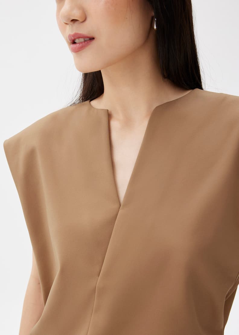 希少になる Cotton Boxy Shell Top | Love, Bonito US トップス