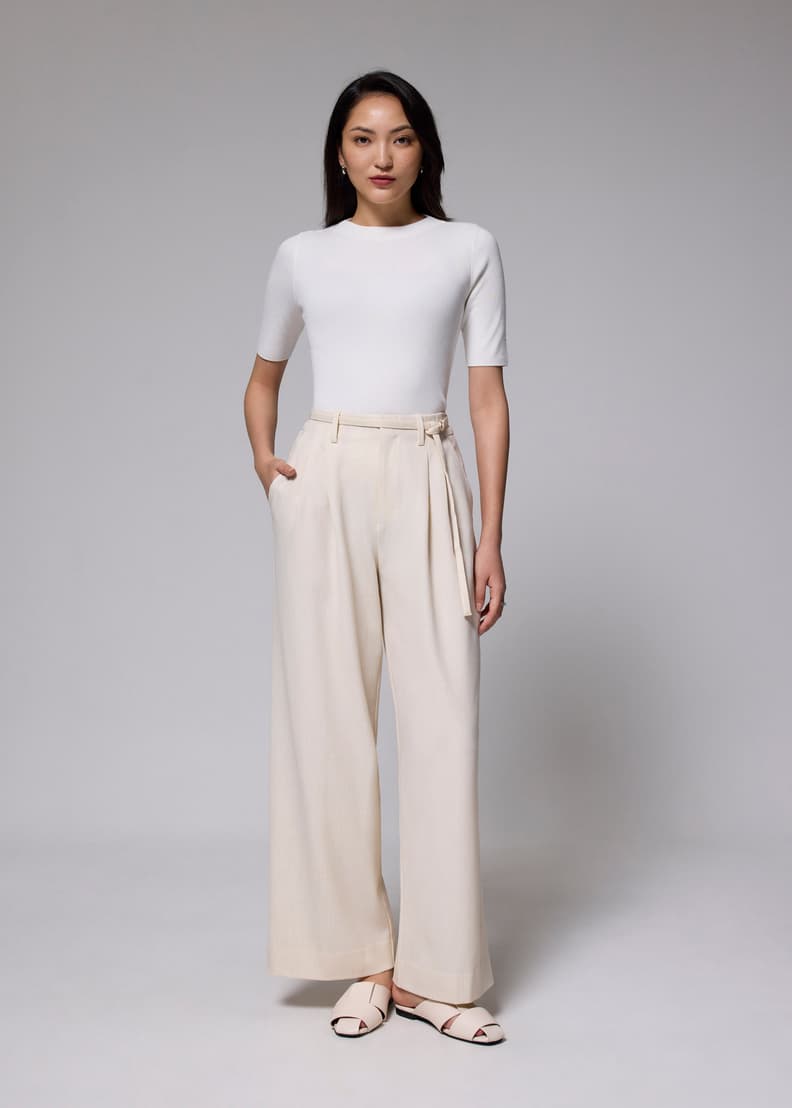 トップス OHGA PEPLUM KNIT CATEGORY TOPS | OHGA
