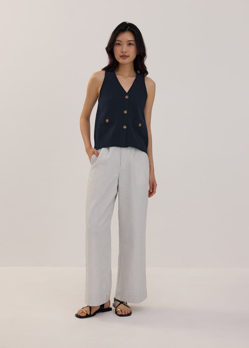 V-Neck Knit Top | Love, Bonito US