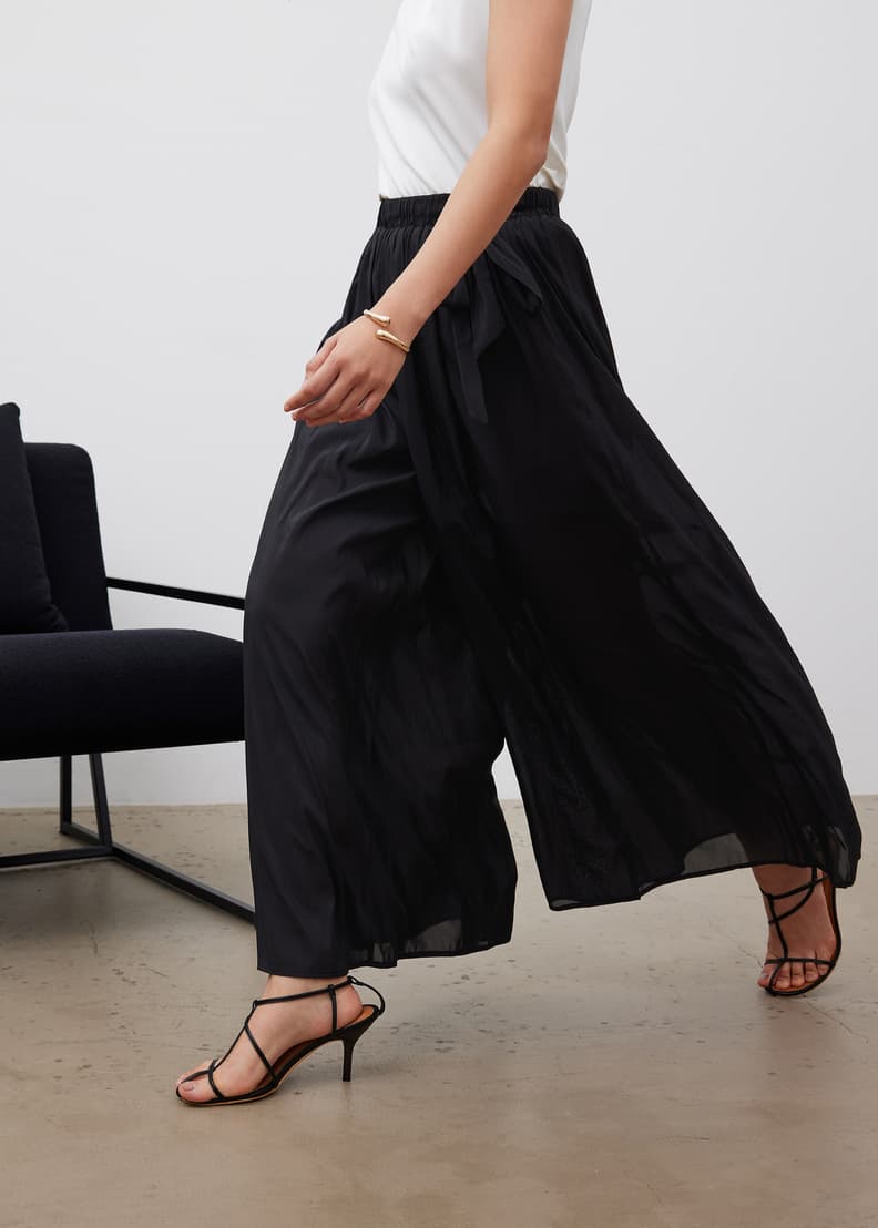 Elastic Wide Leg Palazzo Pants | Love, Bonito US Elastic Wide Leg Palazzo Pants | Love, Bonito US