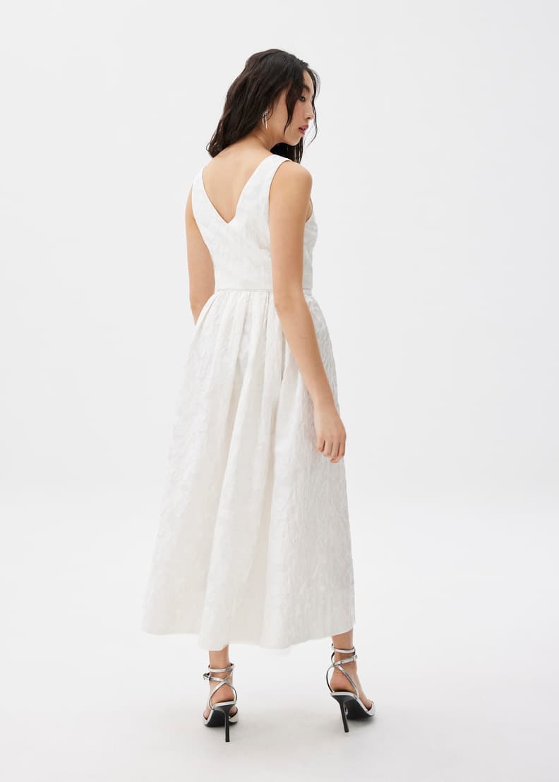 Elastic Jacquard Flare Midaxi Skirt | Love, Bonito US Elastic Jacquard Flare Midaxi Skirt | Love, Bonito US