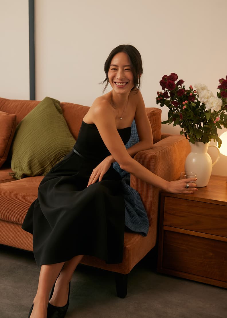 スカート [BAU by Bride And You] ANTHONY Jacquard flared midi skirt BRIDE AND YOU