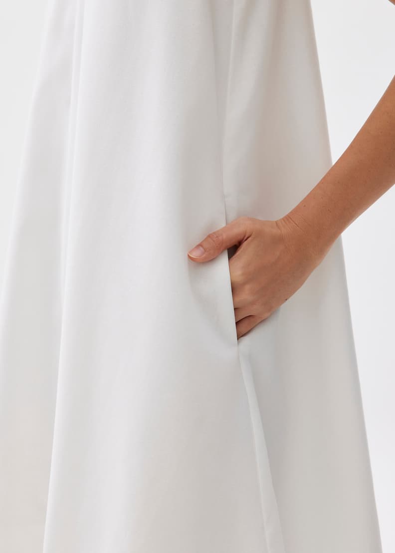 Linen Swing Mini Dress | Love, Bonito US