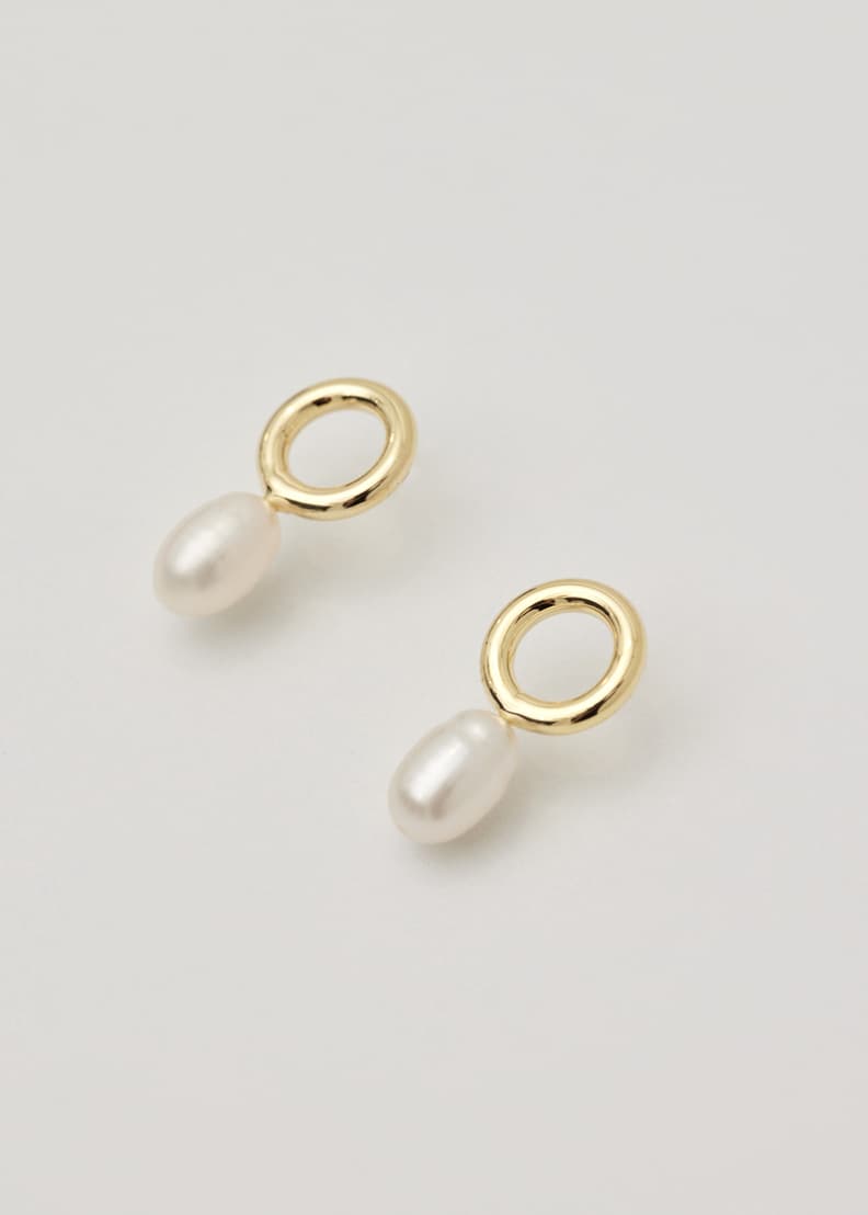 Celine dot pearl earrings 2025