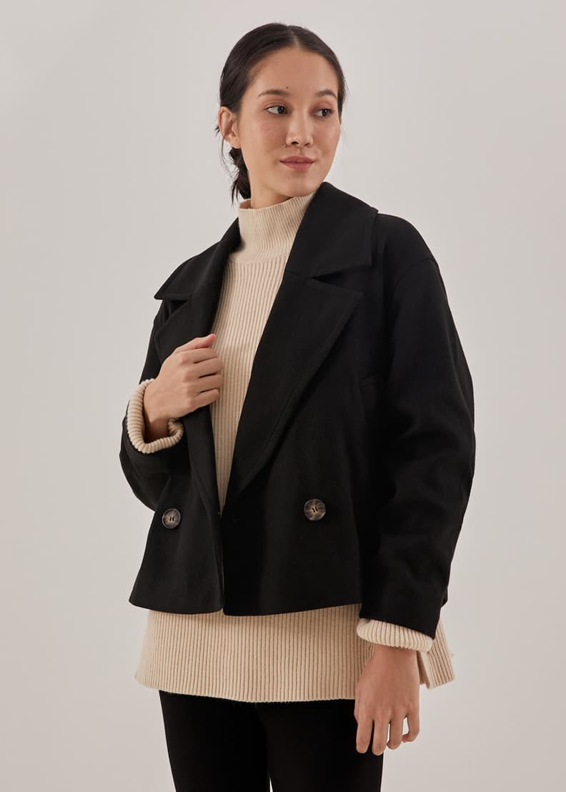 W's ester discount oversize coat
