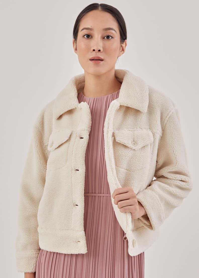 Cheap best sale sherpa jacket