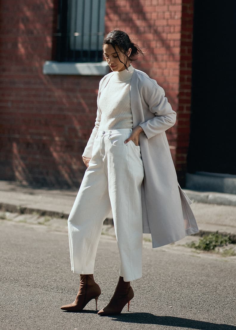 Melton coat womens shop
