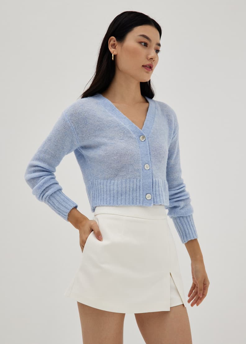 Cute cropped cardigans hot sale