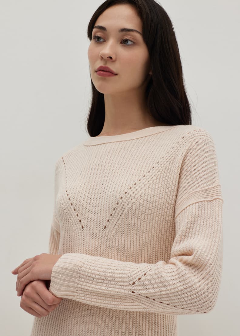 Buy Ruby Mercerized Wool Midi Sweater Dress Love Bonito