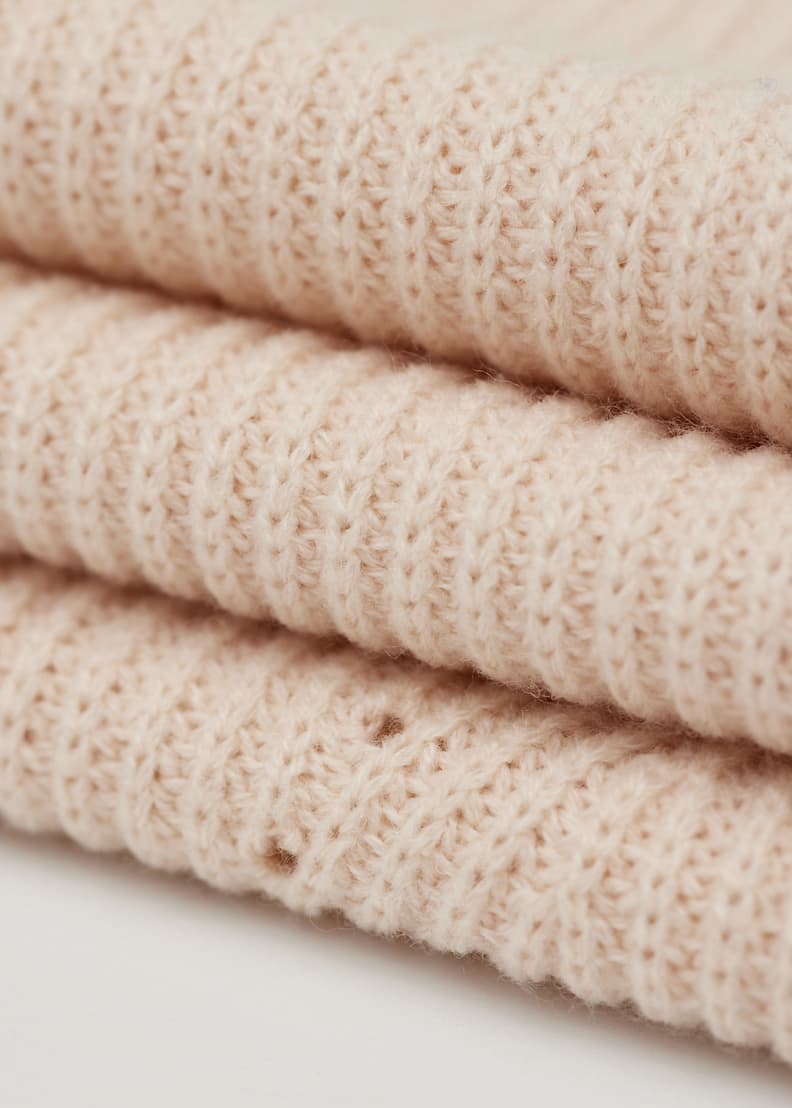 Waffle knit sweater dress best sale