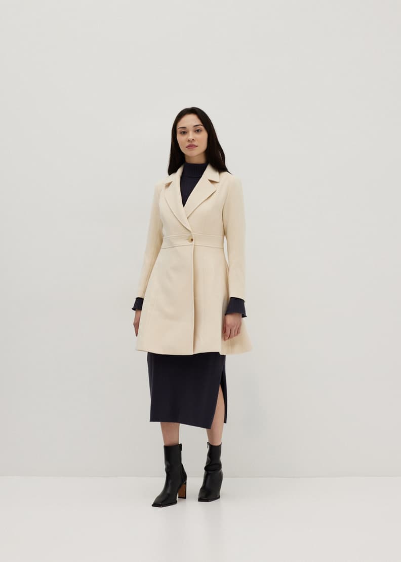 Flare coat clearance