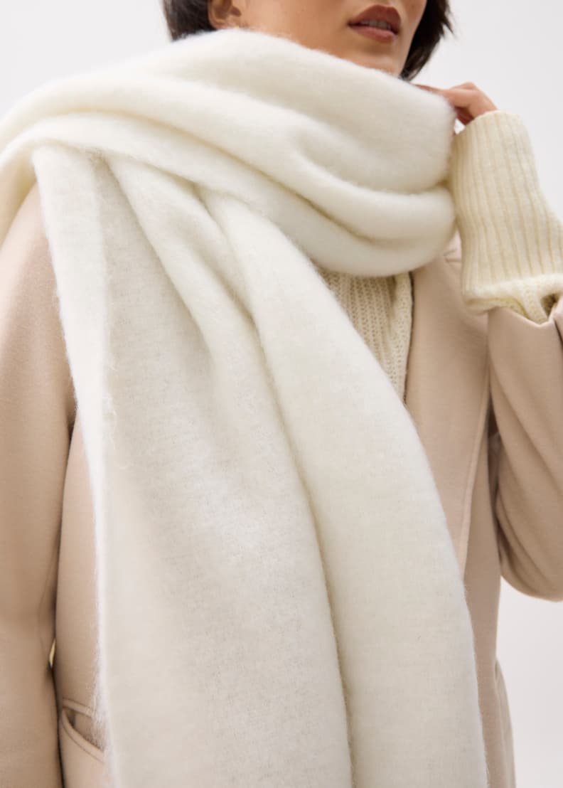 Oversized Fringe Hem Scarf | Love, Bonito INTL